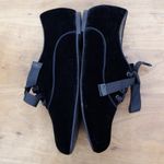 Ladies' Black Velvet Leather Lined Oxfords By Bibi Lou EU 38 Size 7 Photo 5