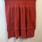 Peruvian Connection  Dress Burnt Orange/ Rust Textured Knit Sleeveless Sz L GUC Photo 5
