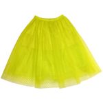 J.Crew NWT Collection Limited-Edition Tulle Midi Bright Kiwi Polka Dot Skirt 10 Photo 4