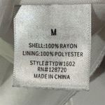 Harper Heritage White Babydoll Peasant Top M Square Neck Ruffle Sleeves Cottage Photo 6