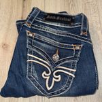 Rock Revival  Stephanie capri crop cropped Blue Women's Jeans denim Photo 0