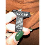 Eileen Fisher Tencel Turtleneck Sweater, Brown, Medium Photo 9