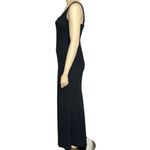 BHLDN  Blake Square Neck Stretch Crepe Gown, Black, XL Photo 8