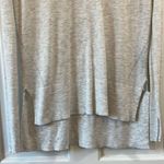 ZARA NWOT w/ Flaw Light Gray Lightweight Flowy Knit Top - Size Medium Photo 6