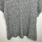 Coldwater Creek  Grey Short Sleeve Sweater Size 2X Photo 4