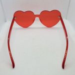 Red Heart Sunglasses Red Photo 9