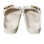 Birkenstock  Madrid Big Buckle EVA Sandals Eggshell Size 39 / 8 Women Narrow EUC Photo 13