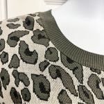 Isaac Mizrahi Lounge Grey Leopard Sweater XXL NWT Photo 7