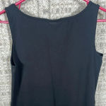 J.‎ Jill Perfect Pima Black Sleeveless Maxi Long Dress Full Length Photo 5