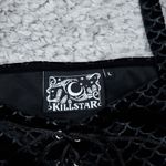 KILLSTAR  Black Sea Vest Lace Up Tank Top Mermaid Size Large Goth Witch Photo 3