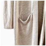 Anthropologie Donni Antropologie Slouchy Cardigan Open Pockets Layer Textured Ribbed Loose Fit Photo 4