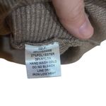 BlueIvy cowl neck dolman sleeve sweater oversized medium M/L Tan Size L Photo 8