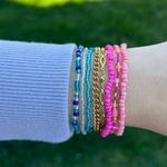 Blue Bracelet Stack Photo 1