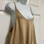 AUTOMET Tan Casual Short Romper With Pockets Size L Photo 4