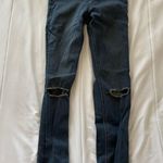 H&M Ripped Black Skinny Jeans Photo 0