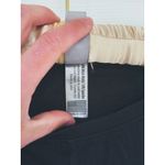 Go Couture  Long Sleeve Trapeze Swing Dress Small Black Minimal Quiet Luxury Photo 4