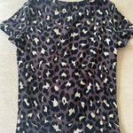 AQUA Short Sleeve Cheetah Sweater Photo 2