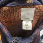 Joie  Navy Plaid Shacket Photo 3