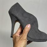 Apt. 9  Gray Suede Bootie Heels Photo 2