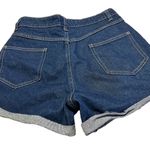 Denim & Co Women’s Denim Co Blue Short Shorts with Cuffs Size 6 Sku 2549 Photo 11