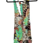 Luli Fama  Print Coverup Romper Women's Size Small Photo 1