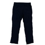 Three Dots  Crinkle Knit Pull On Pants Black XL Lounge Boho Casual Lightweight Photo 2