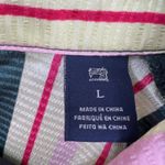 Scotch & Soda  Striped Shirt Dress Short Sleeve Multicolor Size L Photo 5