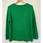 Boden Women's size 4 Basket Weave Sweater Kelly‎ Green EUC Photo 2