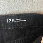 Arizona Jean & Co. Short Womens Juniors 17 Black High Rise Cut Off Denim NEW Size undefined Photo 1