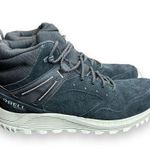 Merrell Wildwood Mid Leather Women's Size 11 WP Boot J068098 Black Leather Suede Photo 1