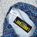 Longitude SKIRT ONLY  Swim Coverup Skirt Blue Geometric Dot Size Small Beachwear Photo 2