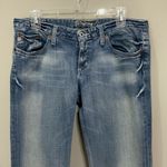 Big star Vintage Jeans Womens Sz 32 Long Blue Low Rise Sweet Boot Stretch Denim Photo 1