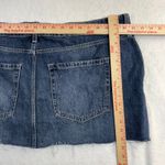 Hollister 18 Denim Micro Mini Skirt Lined Y2K Summer Distressed Fest Streetwear Photo 6