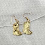 Pink Cowgirl Boot Earrings, Pink Cowboy Boots Earrings, Pink Cowgirl Boots Photo 1