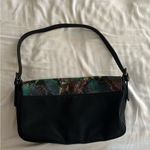 Black and multicolor snake skin bag Photo 1