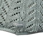 Calvin Klein Jeans Large Top Crochet Sleeveless Semi-Sheer Stretch Round Neck Photo 4