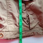 Willow & Clay Anthropologie ‎ Khaki Military Utility Hooded Jacket Womens Size S Photo 4