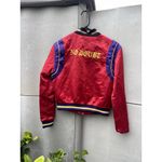 Vintage No Doubt Gwen Stefani Red Varsity Jacket Women’s Sz L/XL Rock 90s READ! Photo 2