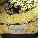Vera Bradley Baroque Black Yellow Gray White Retired Pattern Shoulder Bag Purse Photo 10