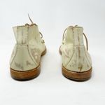 Beek Two Birds Bunting Chukka Booties Boots Handmade Leather Sanded White 8.5 Photo 4