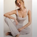 NWOT Free People Good Karma Flared Onesie in mushroom. $128 retail Brown Size undefined Photo 6