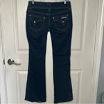 Hudson Jeans  Sz 28 Dark Wash Boot Cut Flare Mid Rise Photo 4