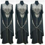 Luxurious Dubai Fashion Abaya Dress Silver Size undefined Photo 1