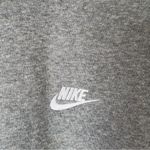 Nike  REVOLVE NSW Club Crew Neck Sweatshirt Gray Women’s Large Photo 2
