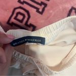 Brandy Melville  Cream Pajama Shorts Photo 1