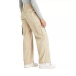 Levi's ‘94 Baggy Cargo Khaki Oversized Fit Wide Leg Pants Women’s Size 27 x 30 Photo 1