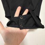 Mugler Par Thierry Mugler Vintage 1990s Black Wool Blend Long Sleeve Bodysuit Photo 3