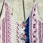 Living Doll Floral Paisley Boho Tank Top Photo 7