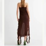 LIONESS  Women's Rendezvous Dress in Chocolate Brown NWT Size AU 10/M Photo 2