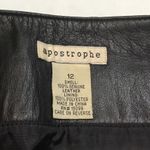 Apostrophe Vintage Women's Genuine Leather Pencil Skirt Photo 4